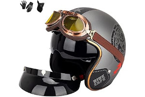 Casco Retro Con Gafas 61+6JbZxILL._AC_UL320_