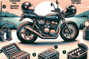 7 maneras de incrementar el confort con accesorios en tu moto 7 maneras de incrementar el confort con accesorios en tu moto.