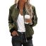 Chaqueta Moto Verde Militar