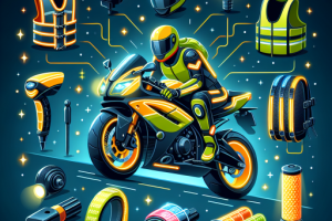 Descubre cómo los accesorios pueden mejorar tu visibilidad en la moto Descubre cómo los accesorios pueden mejorar tu visibilidad en la moto.