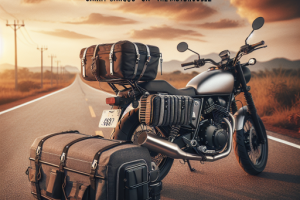 Los accesorios que te ayudan a transportar carga en la moto.